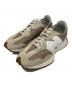 NEW BALANCE（ニューバランス）の古着「スニーカー 327」｜ベージュ×ホワイト