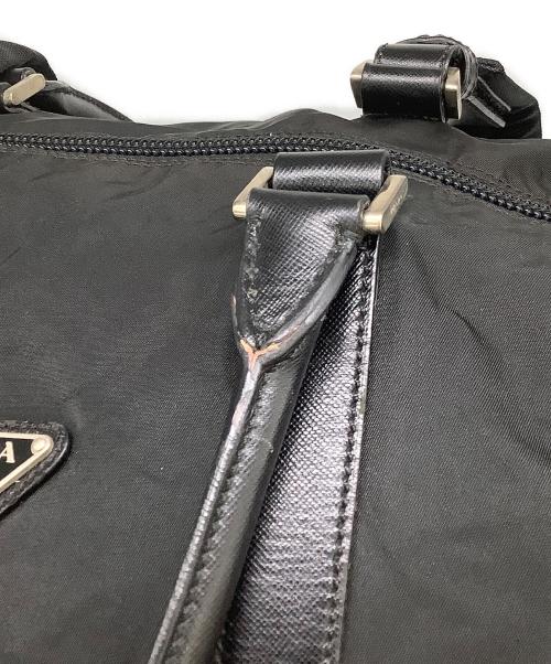 PRADA（プラダ）PRADA (プラダ) ボストンバッグ ブラックの古着・服飾アイテム