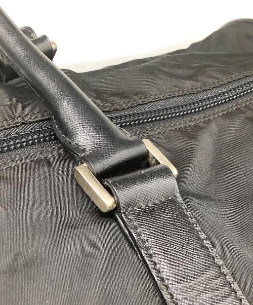 PRADA（プラダ）PRADA (プラダ) ボストンバッグ ブラックの古着・服飾アイテム