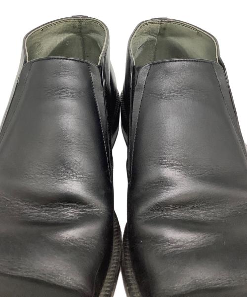 BURBERRY BLACK LABEL（バーバリーブラックレーベル）BURBERRY BLACK LABEL (バーバリーブラックレーベル) サイドゴアドレスシューズ ブラック サイズ:25.5の古着・服飾アイテム