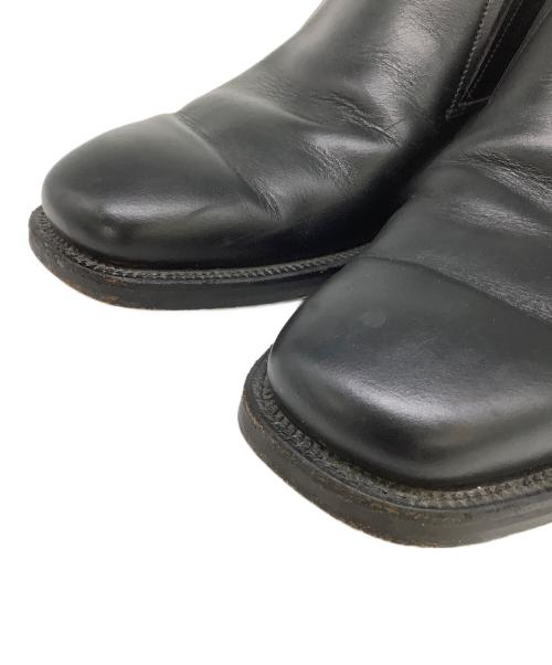 BURBERRY BLACK LABEL（バーバリーブラックレーベル）BURBERRY BLACK LABEL (バーバリーブラックレーベル) サイドゴアドレスシューズ ブラック サイズ:25.5の古着・服飾アイテム