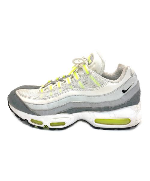 NIKE（ナイキ）NIKE (ナイキ) AIR MAX 95 グレー×ホワイト サイズ:26.5の古着・服飾アイテム