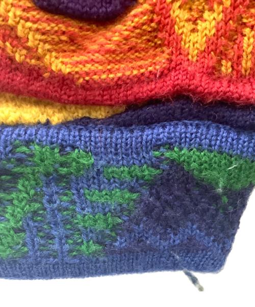 AKLANDA（アクランダ）AKLANDA (アクランダ) 3Dニット マルチカラー サイズ:FREEの古着・服飾アイテム