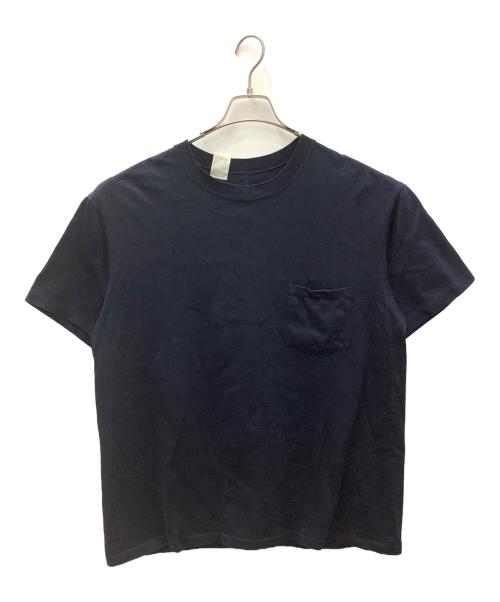 N.HOOLYWOOD（エヌ ハリウッド）N.HOOLYWOOD (エヌ ハリウッド) ポケットカットソー ネイビー サイズ:44の古着・服飾アイテム