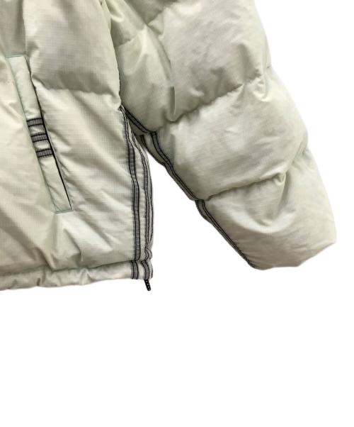 adidas（アディダス）adidas (アディダス) ダウンジャケット ブラック×オフホワイト サイズ:2XLの古着・服飾アイテム