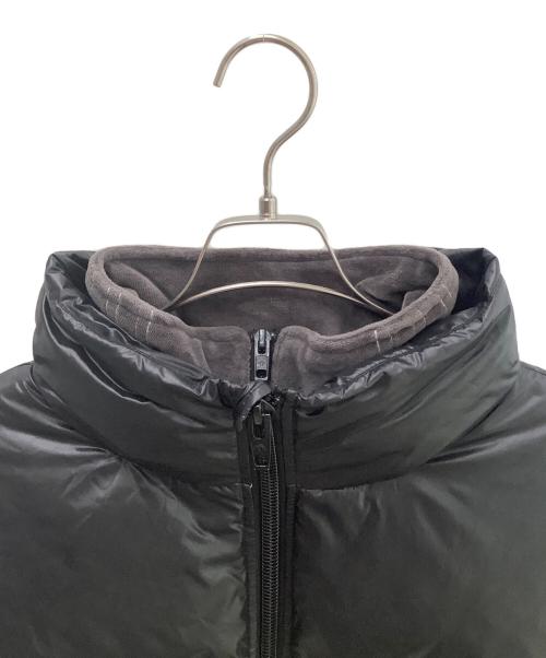 adidas（アディダス）adidas (アディダス) ダウンジャケット ブラック×オフホワイト サイズ:2XLの古着・服飾アイテム