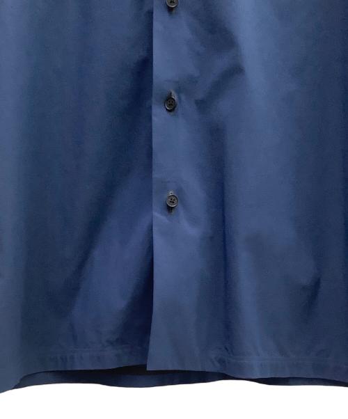 BLACK LABEL CRESTBRIDGE（ブラックレーベル クレストブリッジ）BLACK LABEL CRESTBRIDGE (ブラックレーベル クレストブリッジ) オープンカラーシャツ ネイビー サイズ:Ｍの古着・服飾アイテム