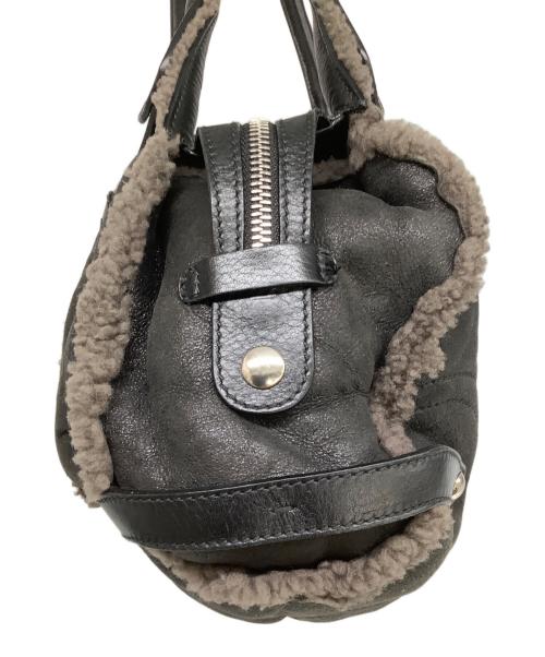 Salvatore Ferragamo（サルヴァトーレ フェラガモ）Salvatore Ferragamo (サルヴァトーレ フェラガモ) ガンチーニムートンバッグ モカ×ブラックの古着・服飾アイテム