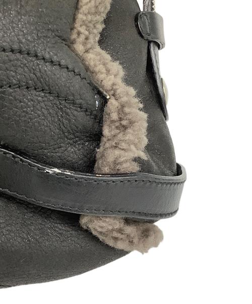 Salvatore Ferragamo（サルヴァトーレ フェラガモ）Salvatore Ferragamo (サルヴァトーレ フェラガモ) ガンチーニムートンバッグ モカ×ブラックの古着・服飾アイテム