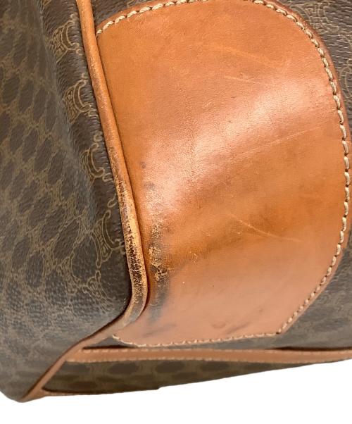 CELINE（セリーヌ）CELINE (セリーヌ) マカダム柄ボストンバッグ ブラウンの古着・服飾アイテム