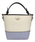 Kate Spadeケイトスペード）の古着「CAMERON STREET PIPPA」｜ホワイト×ブルー