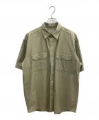 L.L.Beanエルエルビーン）の古着「半袖シャツ」｜オリーブ