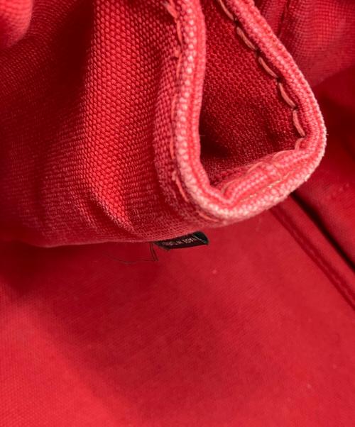 PRADA（プラダ）PRADA (プラダ) ハンドバッグ カナパ レッドの古着・服飾アイテム