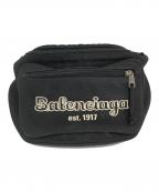 BALENCIAGAバレンシアガ）の古着「ウエストバッグ」｜ブラック
