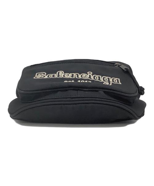 BALENCIAGA（バレンシアガ）BALENCIAGA (バレンシアガ) ウエストバッグ ブラックの古着・服飾アイテム