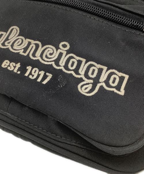 BALENCIAGA（バレンシアガ）BALENCIAGA (バレンシアガ) ウエストバッグ ブラックの古着・服飾アイテム