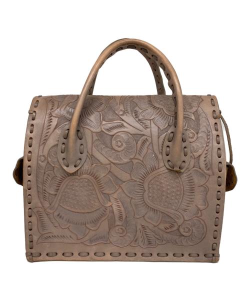 Carving Tribes（カービングトライブス）Carving Tribes (カービングトライブス) トートバッグ ベージュの古着・服飾アイテム