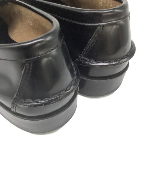 HARUTA（ハルタ）HARUTA (ハルタ) B:MING LIFE STORE by BEAMS (ビーミングライフストア バイ ビームス) 別注コインローファー ホワイト×ブラック サイズ:25の古着・服飾アイテム