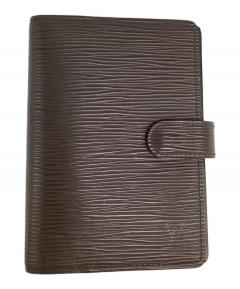 中古・古着通販】LOUIS VUITTON (ルイ ヴィトン) 手帳カバー ブラック