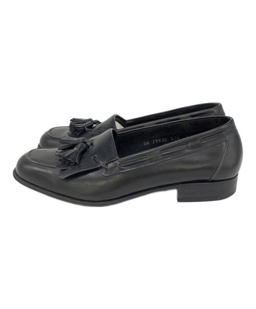 Salvatore Ferragamo（サルヴァトーレ フェラガモ）Salvatore Ferragamo (サルヴァトーレ フェラガモ) タッセルローファー ブラック サイズ:6　2/1の古着・服飾アイテム