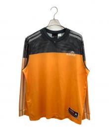 ALEXANDER WANG×adidas（アレキサンダー・ワン×アディダス）の古着「カットソー」｜オレンジ×ブラック