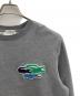 中古・古着 LACOSTE (ラコステ) マルチクロックエンブレムオーガニックコットンスウェットシャツ グレー サイズ:L：6000円