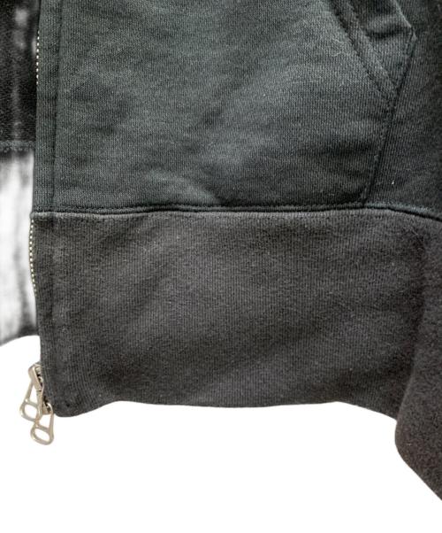 BIG JOHN（ビッグジョン）BIG JOHN (ビッグジョン) ジップパーカー ブラック サイズ:XLの古着・服飾アイテム