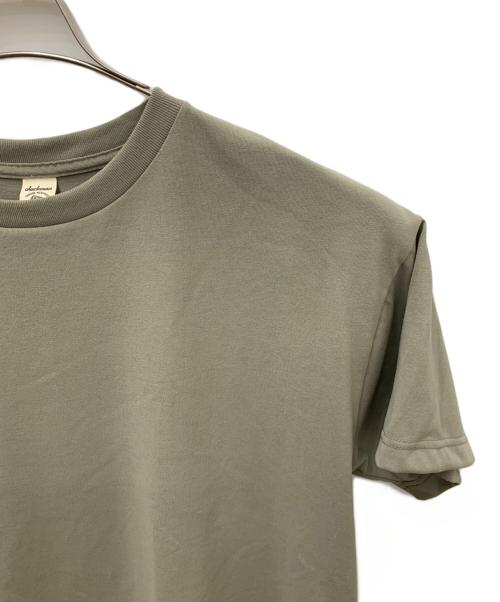 JACKMAN（ジャックマン）jackman (ジャックマン) カットソー グリーン サイズ:Ｍの古着・服飾アイテム