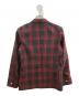 maison kitsune (メゾンキツネ) ウールチェックブレザー レッド サイズ:L：13000円