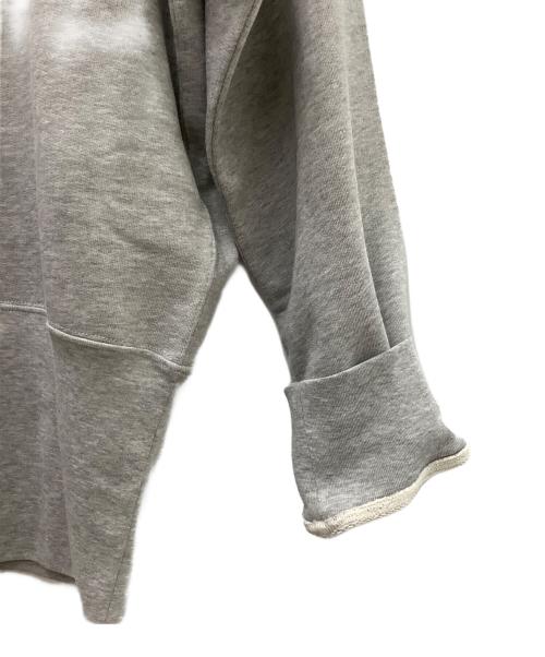 MONCLER GENIUS（モンクレール ジーニアス）MONCLER GENIUS (モンクレール ジーニアス) GREY COTTON FLEECE SWEATSHIRT グレー サイズ:Ｓ 未使用品の古着・服飾アイテム