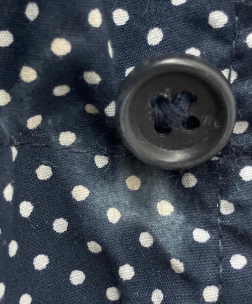 Engineered Garments（エンジニアドガーメンツ）Engineered Garments (エンジニアドガーメンツ) ドット柄ジャケット ネイビー×ホワイト サイズ:XSの古着・服飾アイテム