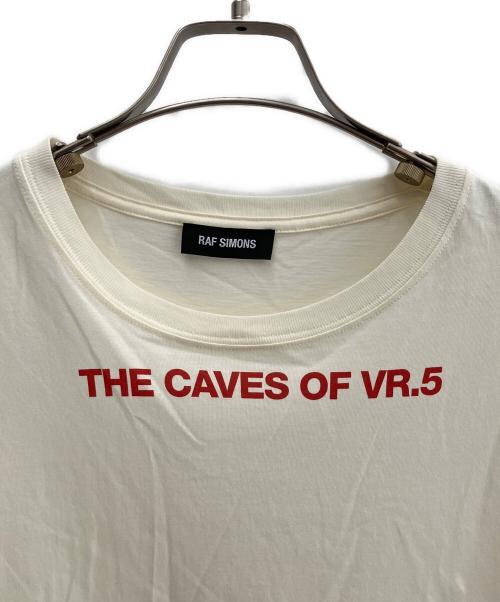 RAF SIMONS（ラフシモンズ）RAF SIMONS (ラフシモンズ) 半袖カットソー アイボリー サイズ:Lの古着・服飾アイテム