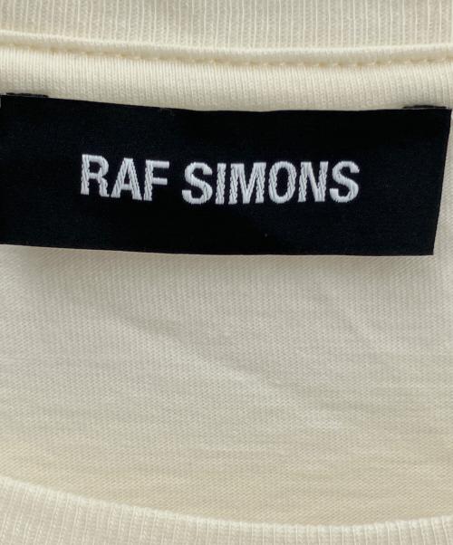 RAF SIMONS（ラフシモンズ）RAF SIMONS (ラフシモンズ) 半袖カットソー アイボリー サイズ:Lの古着・服飾アイテム