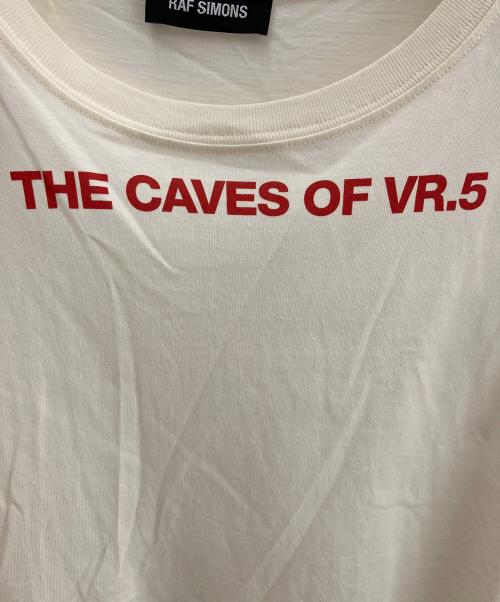 RAF SIMONS（ラフシモンズ）RAF SIMONS (ラフシモンズ) 半袖カットソー アイボリー サイズ:Lの古着・服飾アイテム