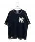 9090（9090）の古着「N9 Stitched Tee」｜ブラック×ホワイト