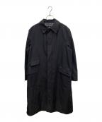 BURBERRY BLACK LABELバーバリーブラックレーベル）の古着「ステンカラーコート」｜ブラック
