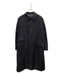 BURBERRY BLACK LABEL（バーバリーブラックレーベル）の古着「ステンカラーコート」｜ブラック