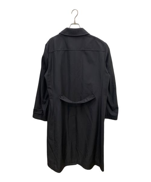 BURBERRY BLACK LABEL（バーバリーブラックレーベル）BURBERRY BLACK LABEL (バーバリーブラックレーベル) ステンカラーコート ブラック サイズ:Lの古着・服飾アイテム