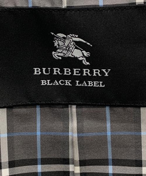 BURBERRY BLACK LABEL（バーバリーブラックレーベル）BURBERRY BLACK LABEL (バーバリーブラックレーベル) ステンカラーコート ブラック サイズ:Lの古着・服飾アイテム