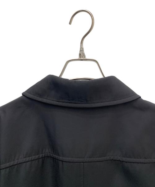 BURBERRY BLACK LABEL（バーバリーブラックレーベル）BURBERRY BLACK LABEL (バーバリーブラックレーベル) ステンカラーコート ブラック サイズ:Lの古着・服飾アイテム