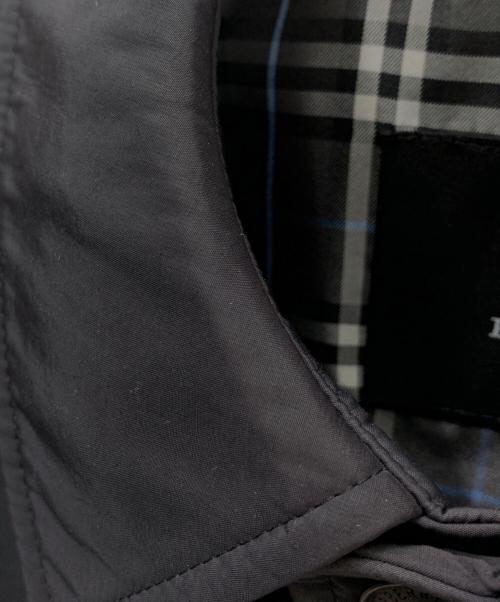 BURBERRY BLACK LABEL（バーバリーブラックレーベル）BURBERRY BLACK LABEL (バーバリーブラックレーベル) ステンカラーコート ブラック サイズ:Lの古着・服飾アイテム