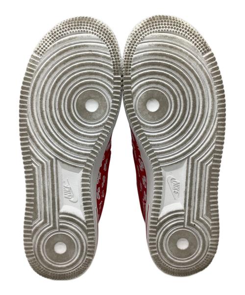 NIKE（ナイキ）NIKE (ナイキ) AIR FORCE1 レッド サイズ:26.5の古着・服飾アイテム