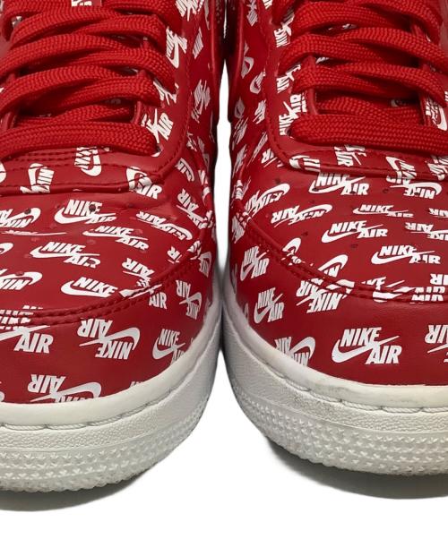NIKE（ナイキ）NIKE (ナイキ) AIR FORCE1 レッド サイズ:26.5の古着・服飾アイテム