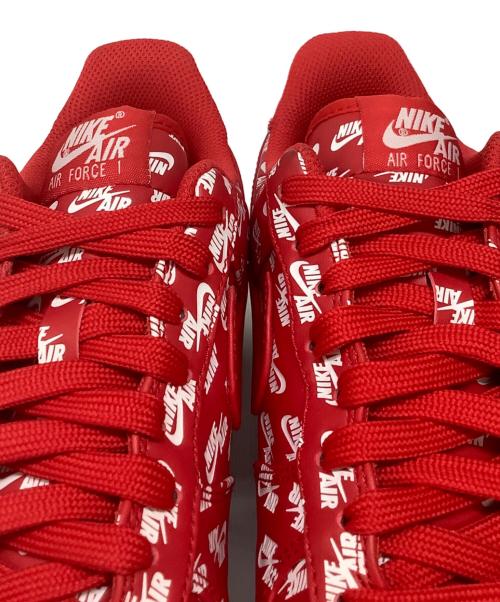 NIKE（ナイキ）NIKE (ナイキ) AIR FORCE1 レッド サイズ:26.5の古着・服飾アイテム