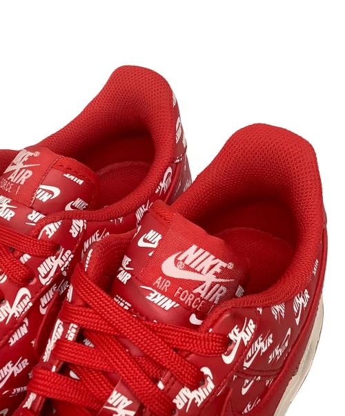 NIKE（ナイキ）NIKE (ナイキ) AIR FORCE1 レッド サイズ:26.5の古着・服飾アイテム