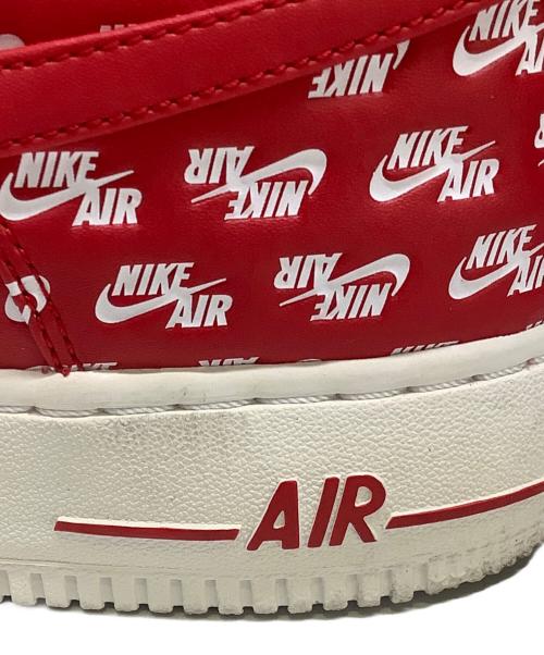 NIKE（ナイキ）NIKE (ナイキ) AIR FORCE1 レッド サイズ:26.5の古着・服飾アイテム