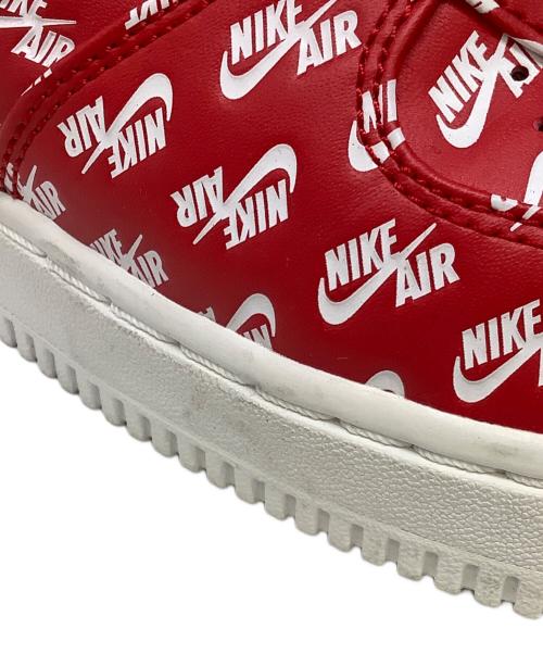 NIKE（ナイキ）NIKE (ナイキ) AIR FORCE1 レッド サイズ:26.5の古着・服飾アイテム