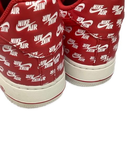 NIKE（ナイキ）NIKE (ナイキ) AIR FORCE1 レッド サイズ:26.5の古着・服飾アイテム