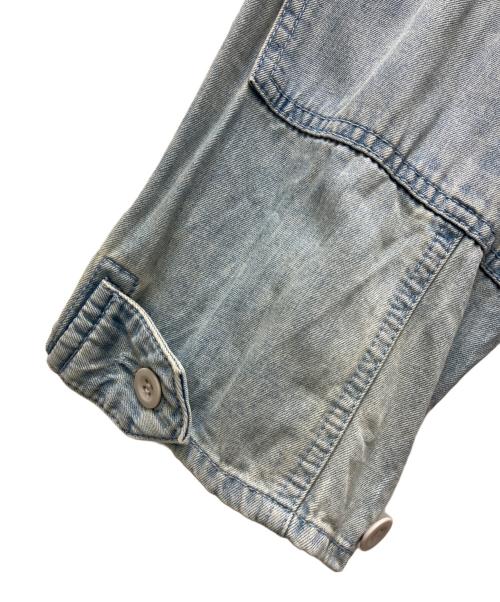 ai no de（アイノデ）ai no de (アイノデ) デニムカバーオール ブルー サイズ:Ｍの古着・服飾アイテム