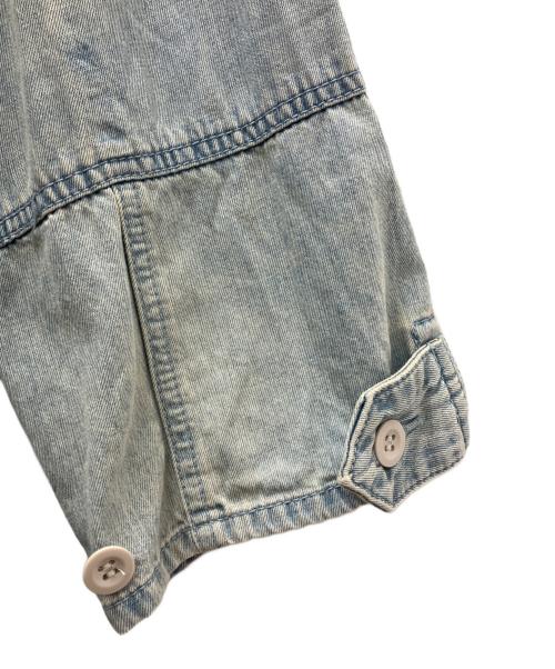 ai no de（アイノデ）ai no de (アイノデ) デニムカバーオール ブルー サイズ:Ｍの古着・服飾アイテム